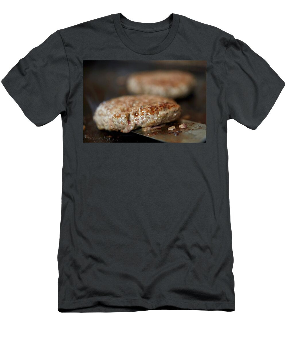 Hamburgers on a Grill Brenda Spaude T-Shirt