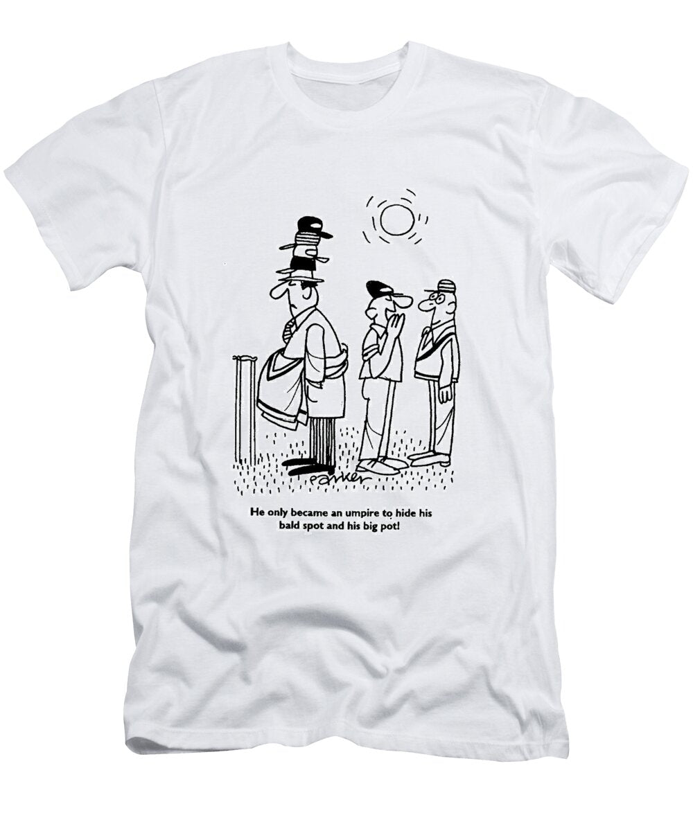 He Only Became an Umpire to Hide His Bald Spot and His Big Dave Parker T-Shirt