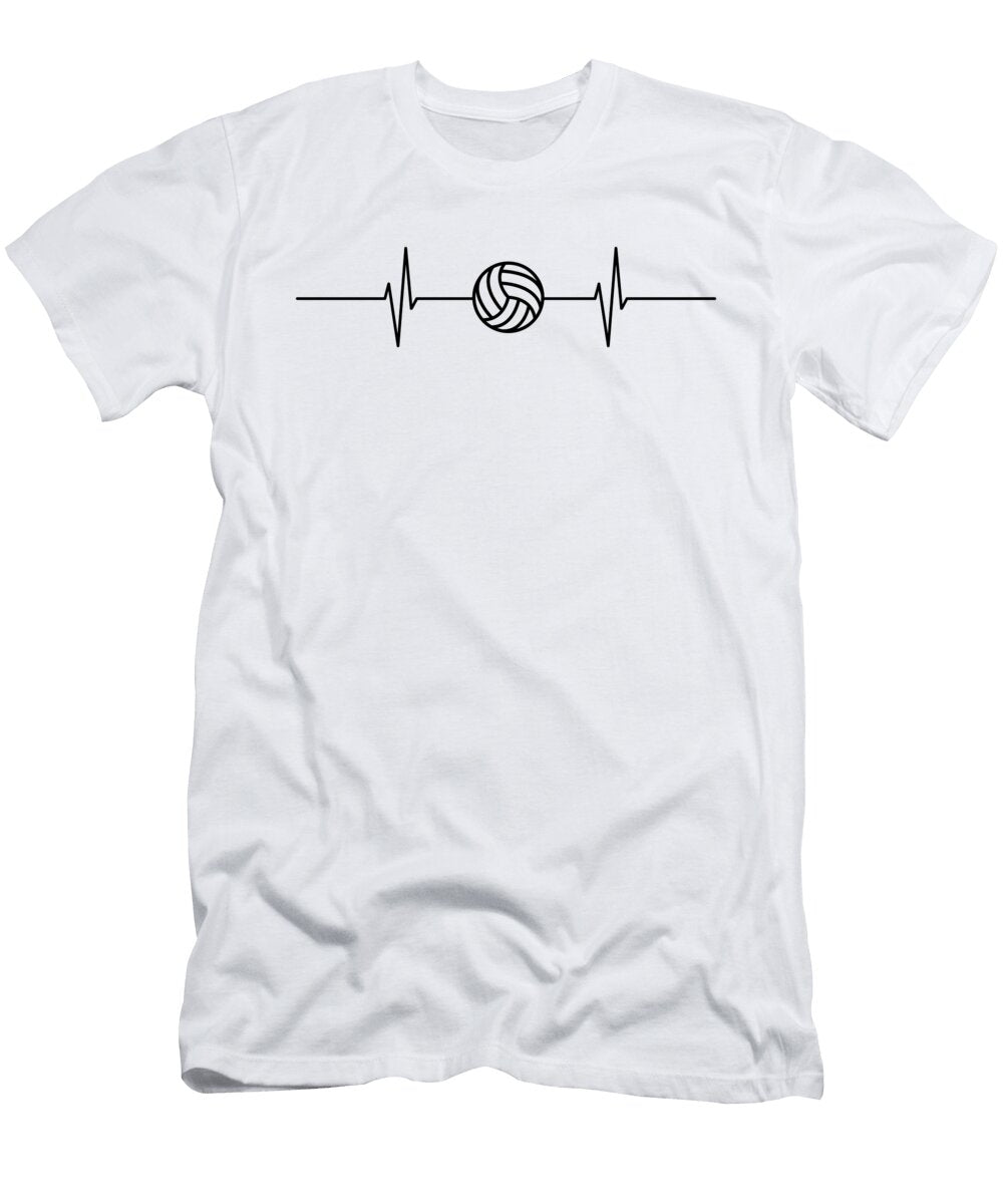 Heartbeat Volleyball Jane Keeper T-Shirt