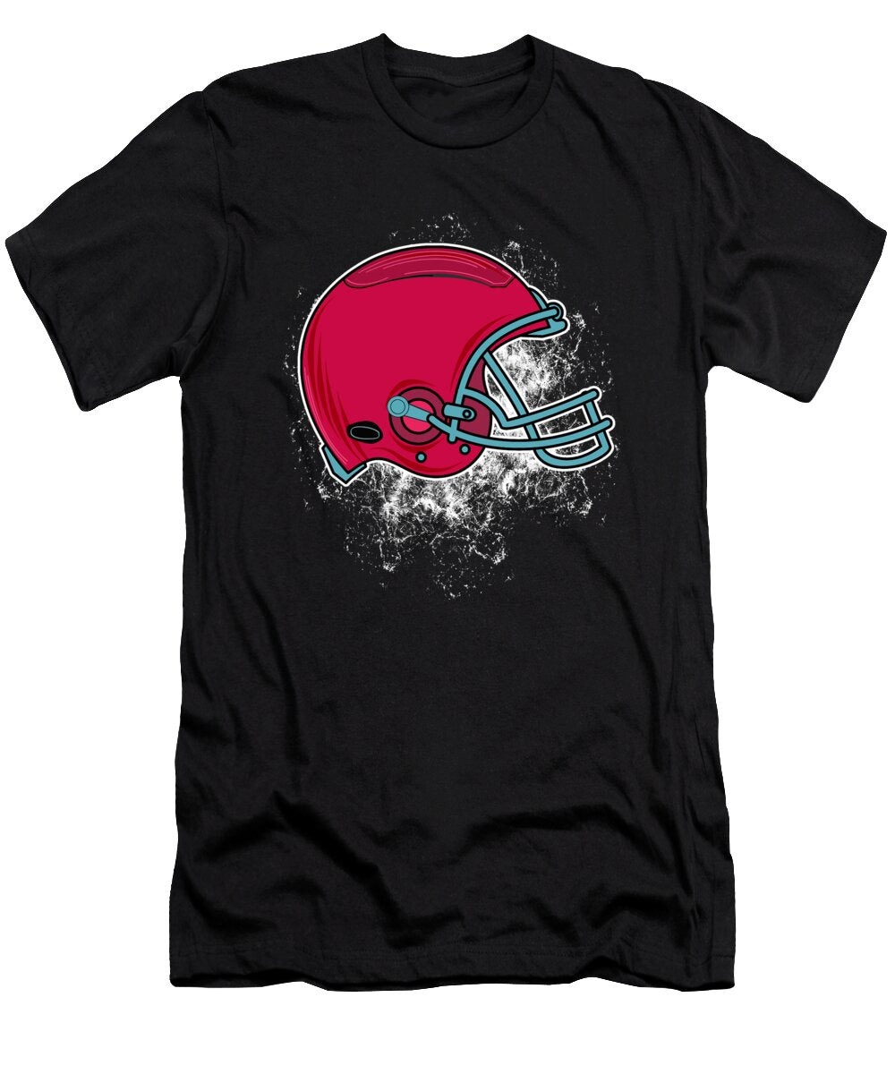 Helmet Sunday USA American Football Player Gift Muc Designs T-Shirt