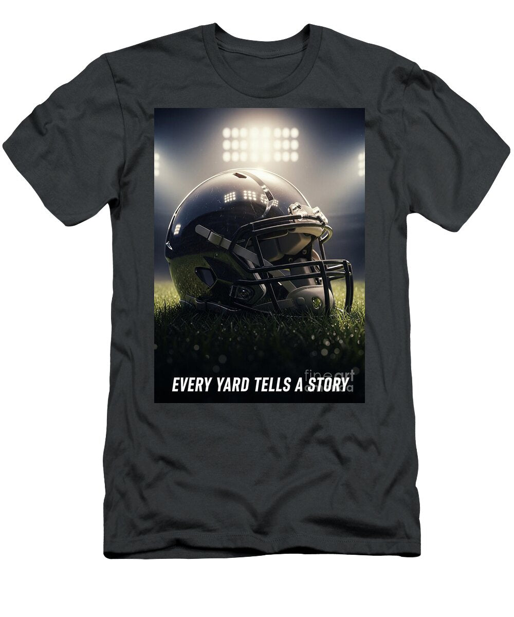 Helmet Under Stadium Lights Carlos V T-Shirt