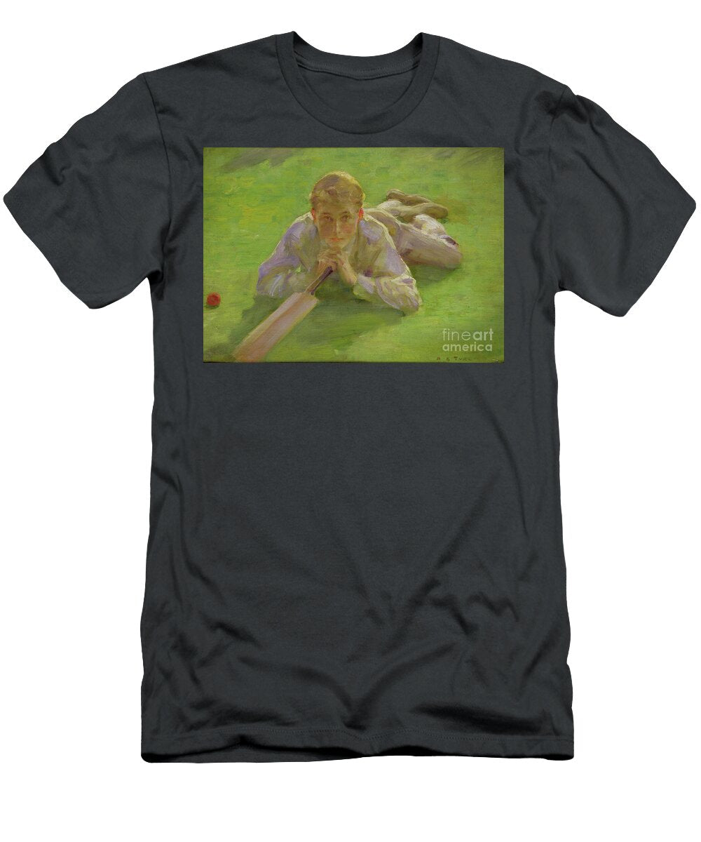Henry Allen in Cricketing Whites Henry Scott Tuke T-Shirt