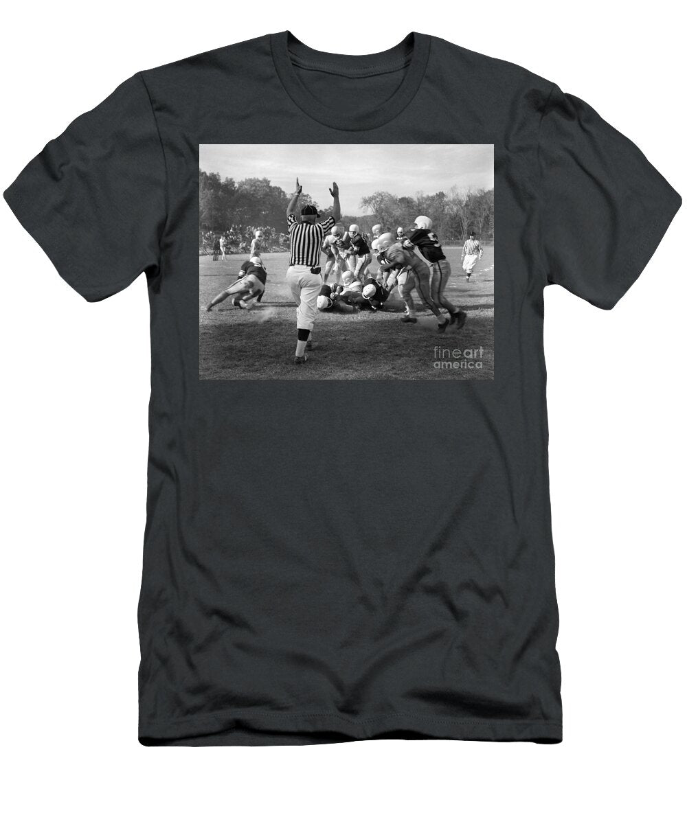 High School Football Game C1960s H Armstrong Robertsclassicstock T-Shirt