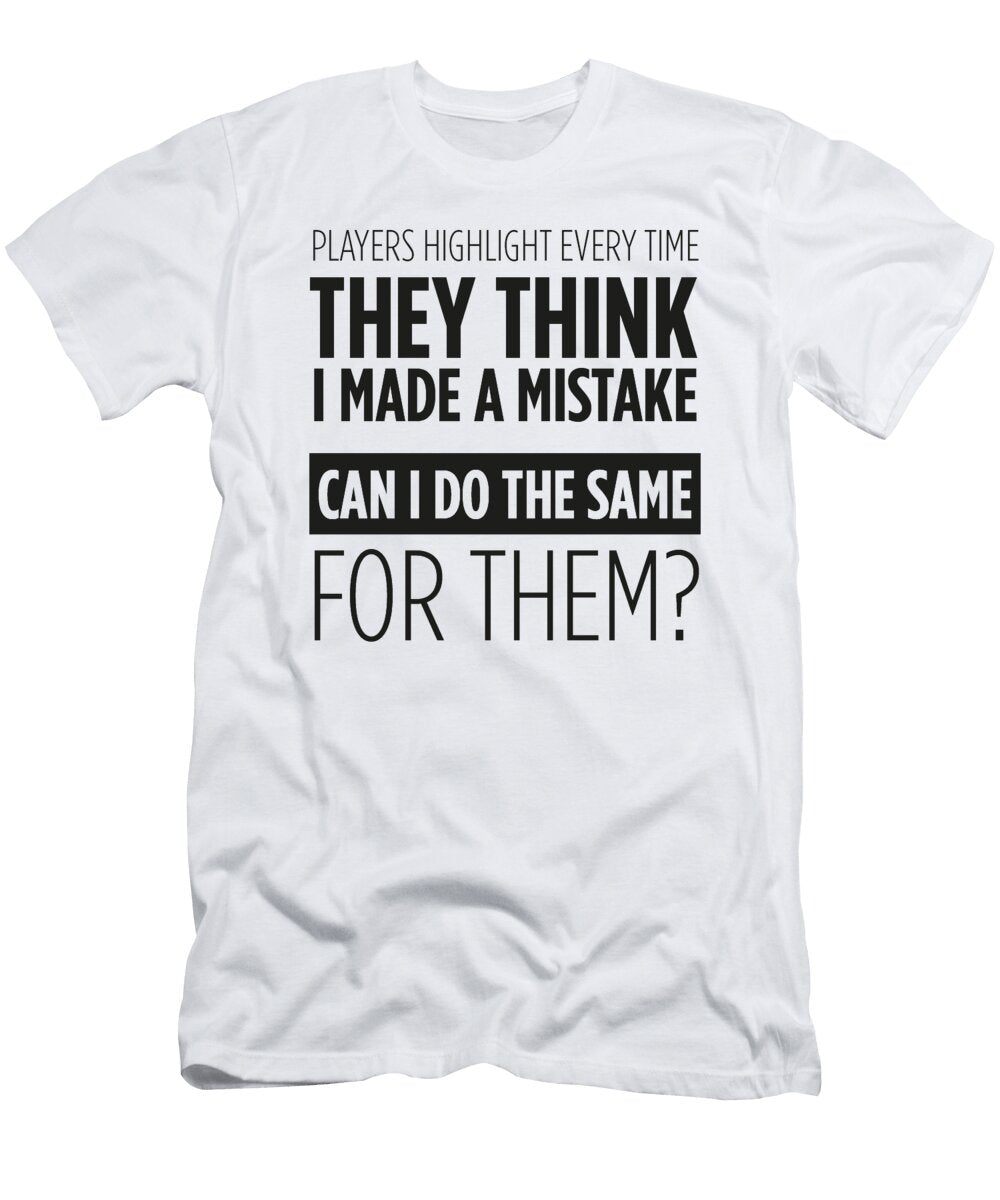 Highlight Their Mistakes Referee Global T-Shirt