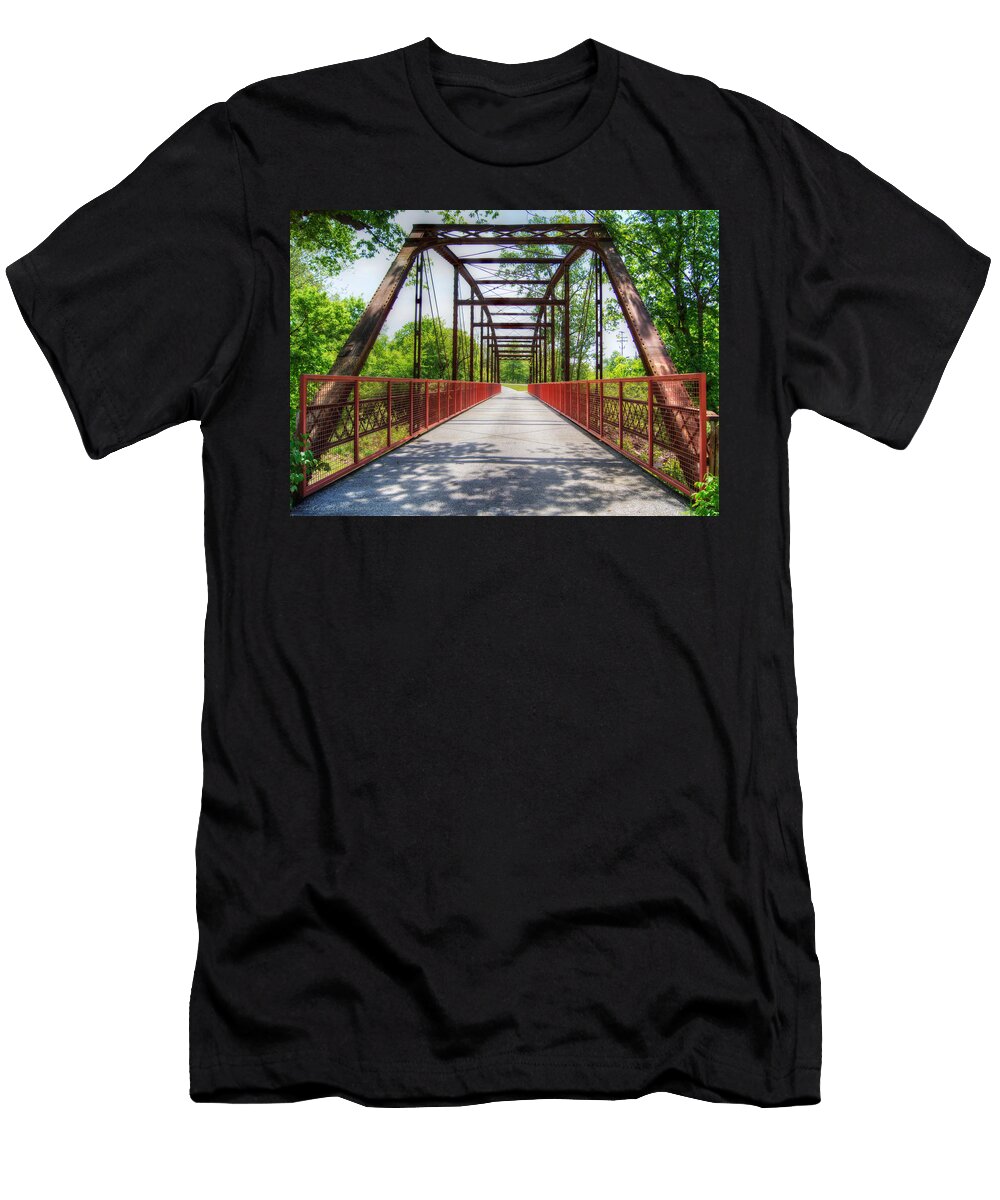 Hinkson Creek Bridge Cricket Hackmann T-Shirt