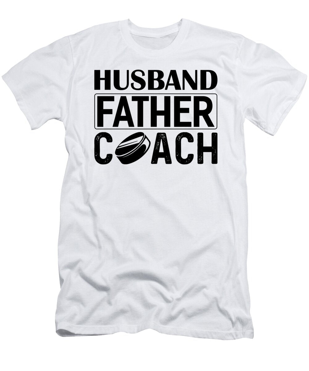 Hockey Dad and Hockey Coach Eq Designs T-Shirt