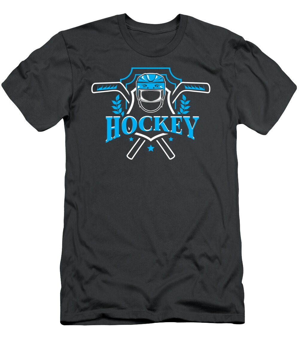 Hockey for Men Women Kids Trainer Coach Player Crazy Squirrel T-Shirt