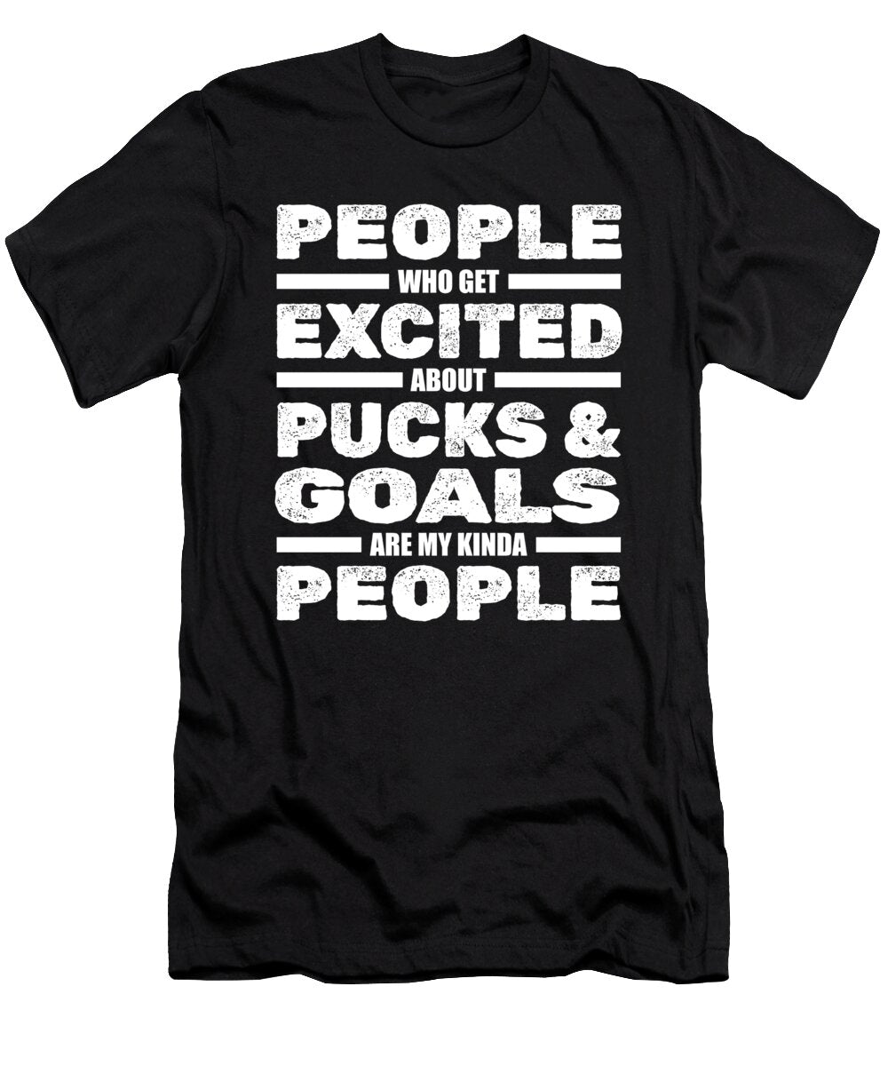 Hockey Goalkeeper Ice Hockey Goalie Crazy Squirrel T-Shirt