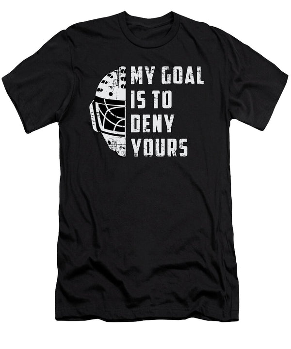 Hockey Ice Hockey Sports Stick Puck Team Gift Idea Tshirtconcepts Marvin Poppe T-Shirt