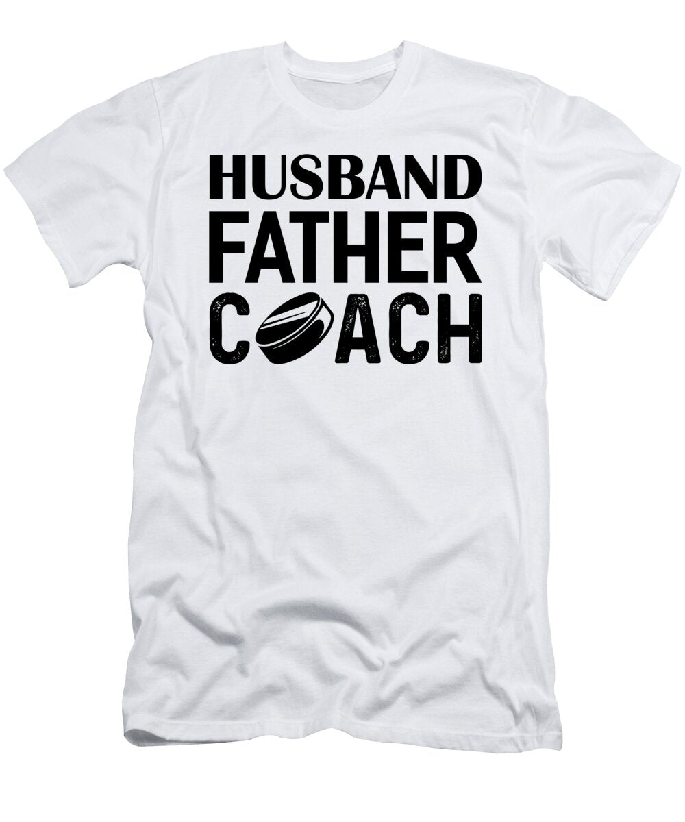 Hockey Papa Hockey Coach Eq Designs T-Shirt