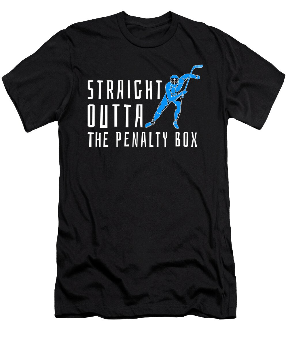 Hockey Penalty Box Funny Hockey Eq Designs T-Shirt