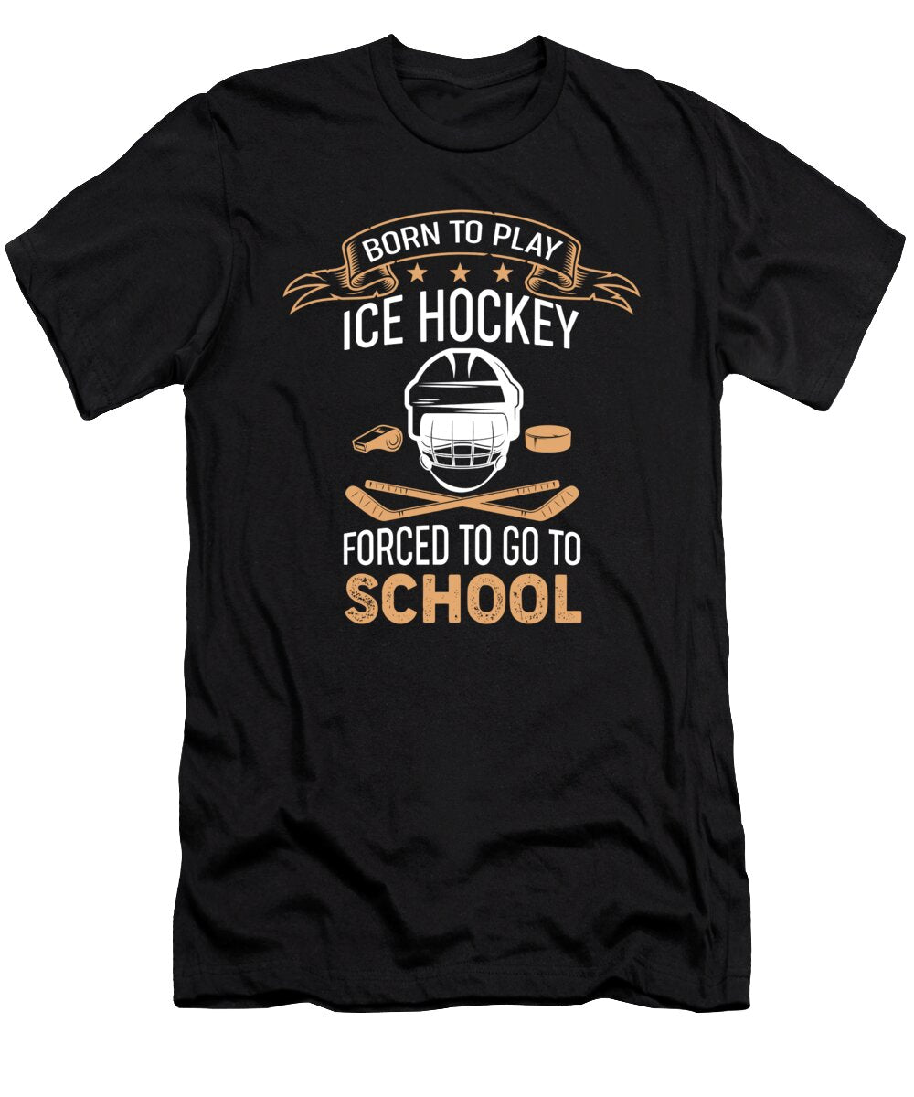 Hockey Player Gift for Ice Hockey Fan Raphaelartdesign T-Shirt