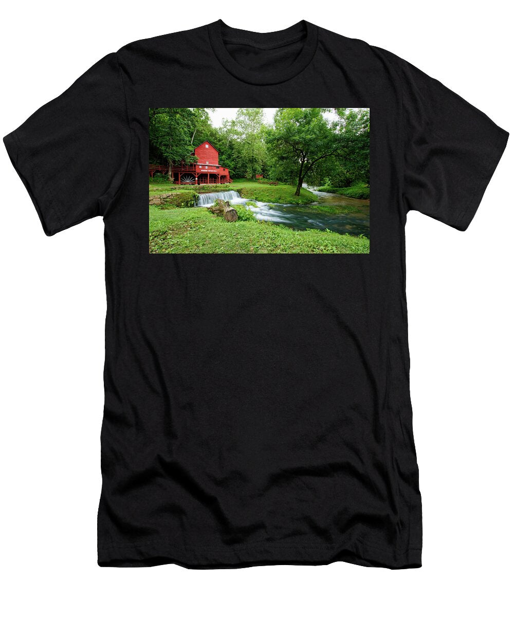 Hodgson Water Mill and Spring Cricket Hackmann T-Shirt