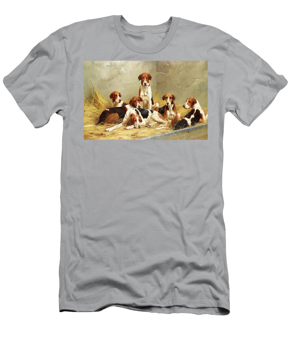 Hounds in a Kennel Thomas Blinks T-Shirt