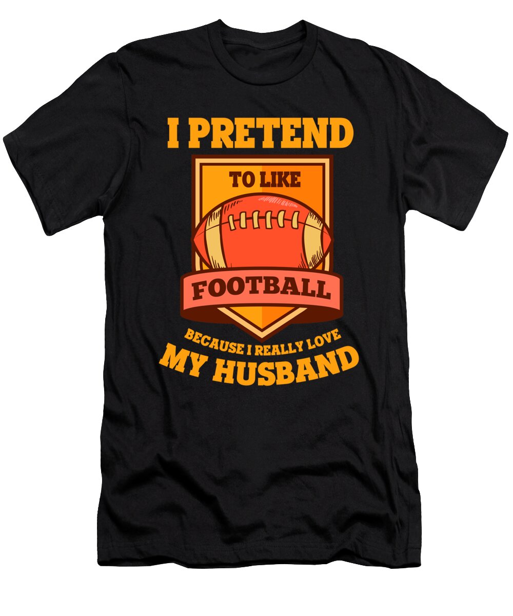 Husband American Football Player Rugby Team Gift Thomas Larch T-Shirt