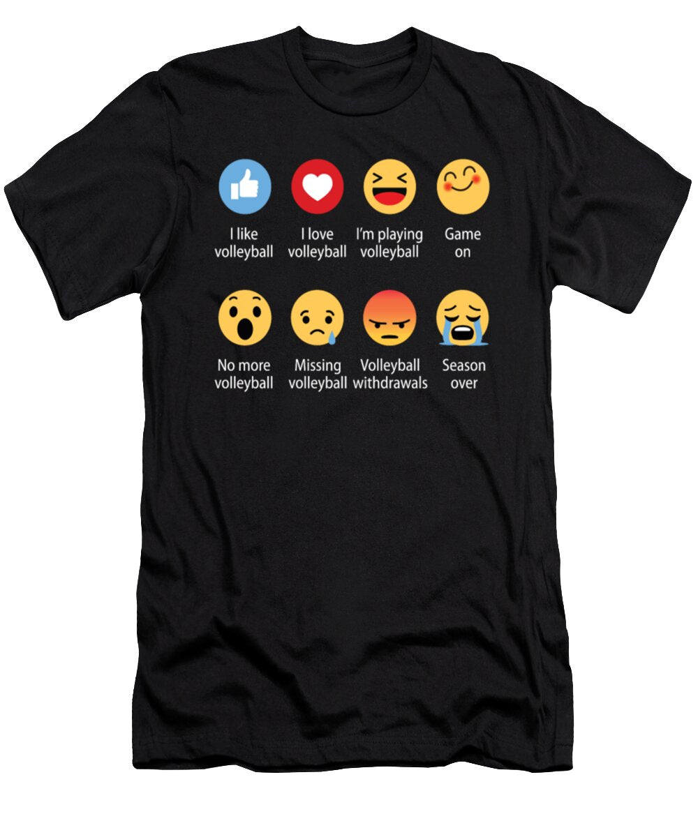 I Like Volleyball Tinh Tran Le Thanh T-Shirt