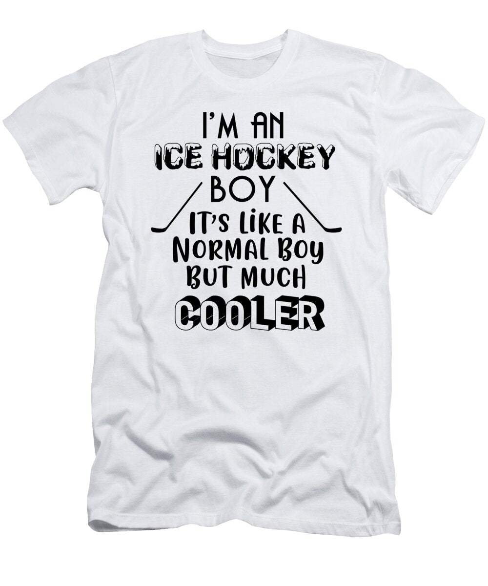 Ice Hockey Child Gift Eq Designs T-Shirt
