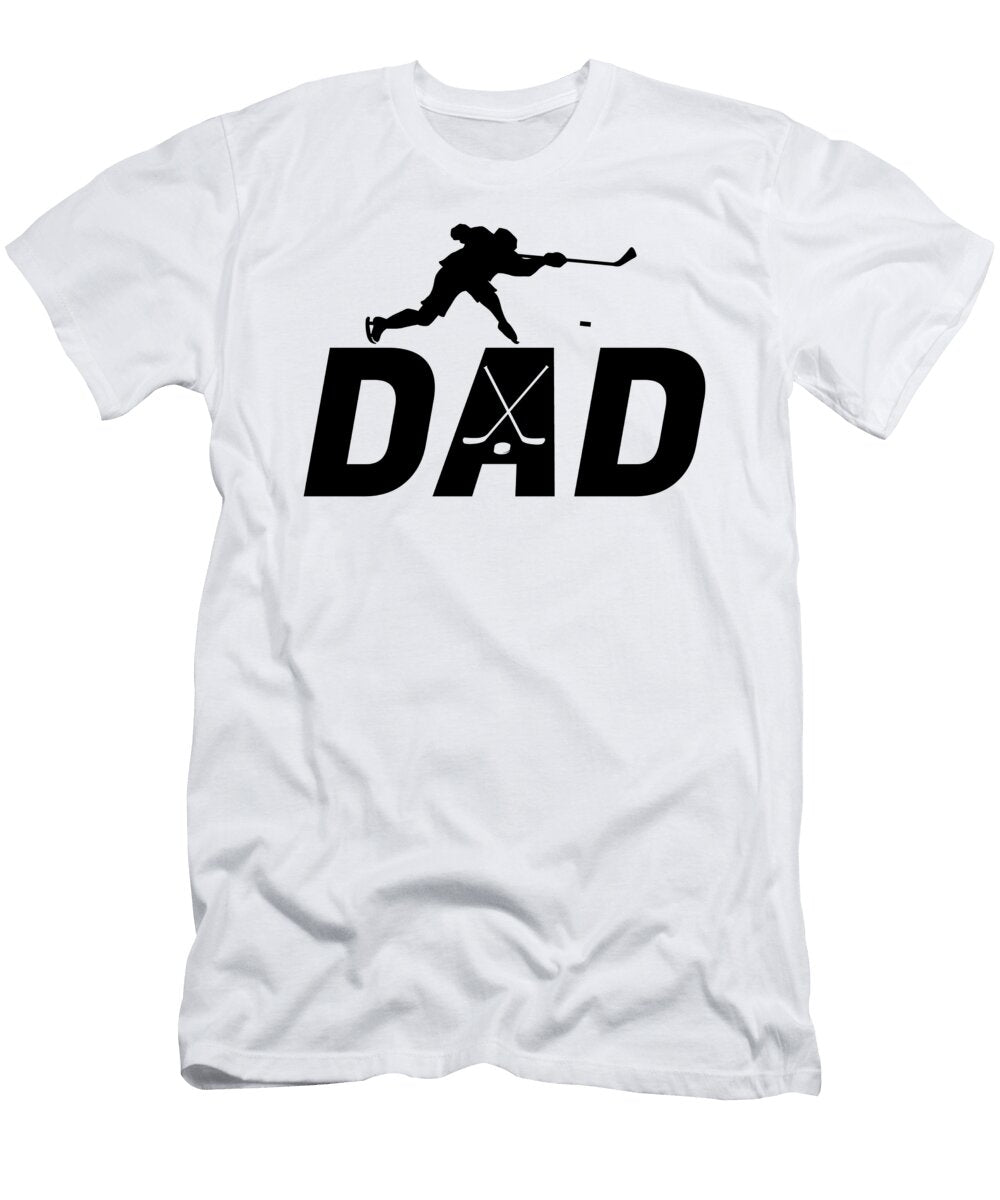 Ice Hockey Dad Gift Eq Designs T-Shirt
