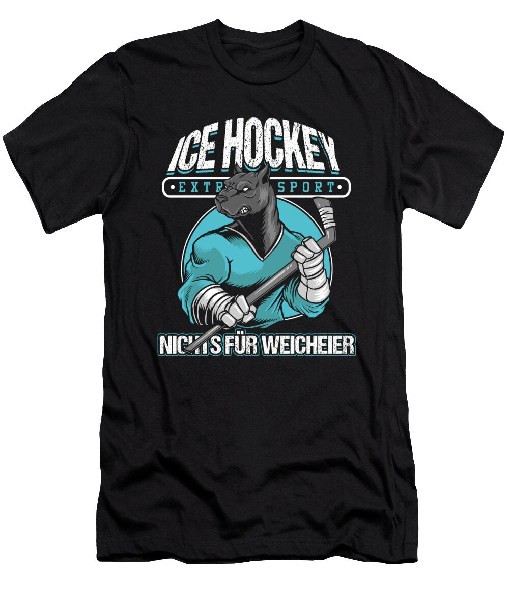 Ice Hockey Dog Sports Ice Hockey Player Gift Thomas Larch T-Shirt