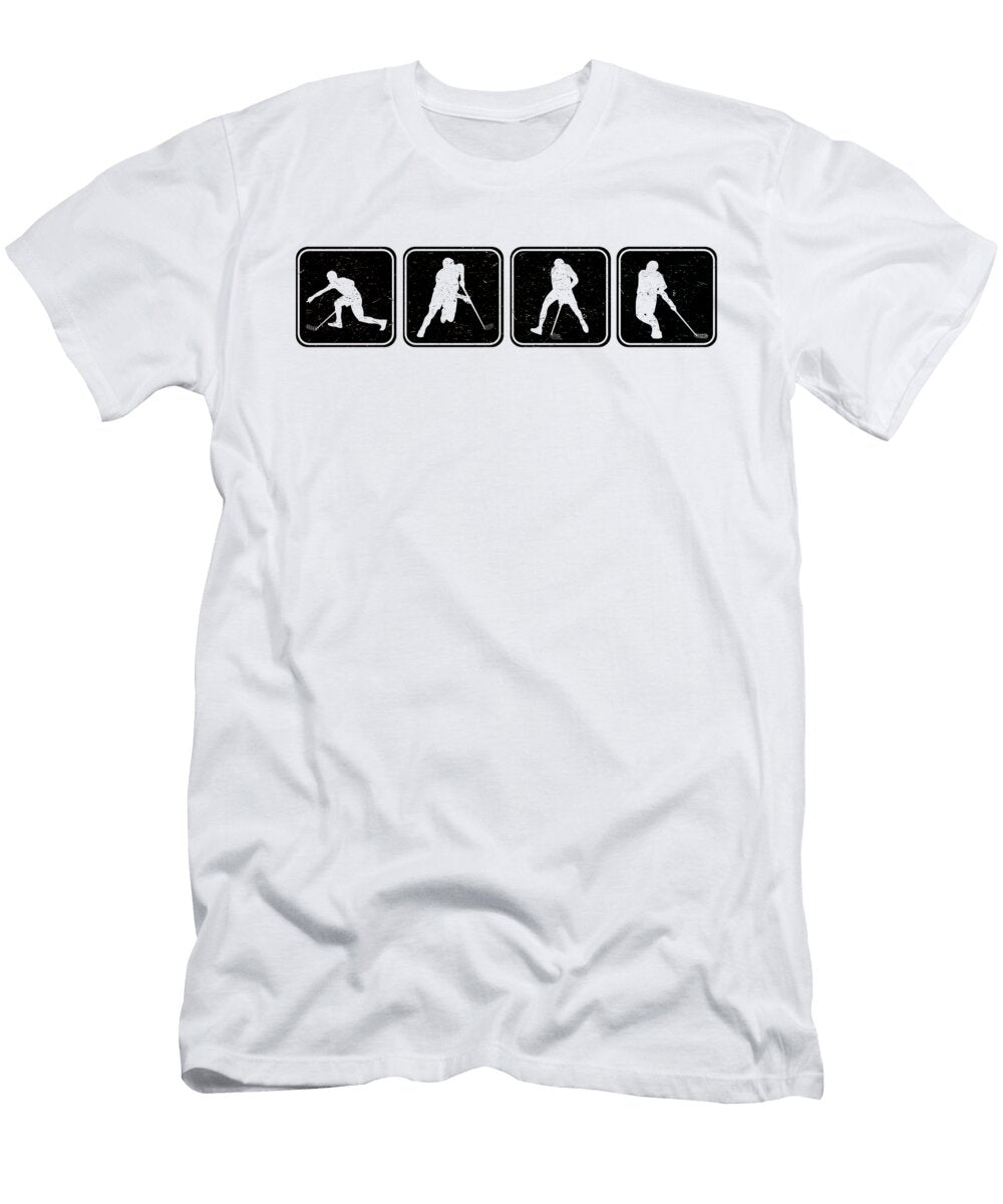 Ice Hockey Fan Gift Hockey Players Kanig Designs T-Shirt