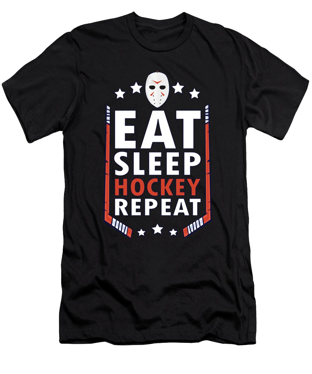 Ice Hockey Fan Gift Raphaelartdesign T-Shirt