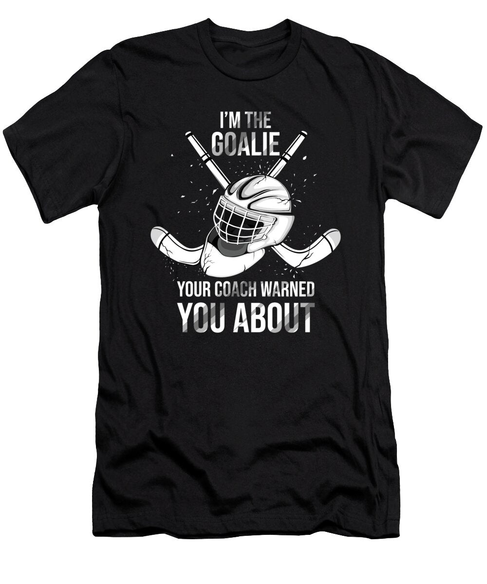 Ice Hockey Goalie Shirtom T-Shirt