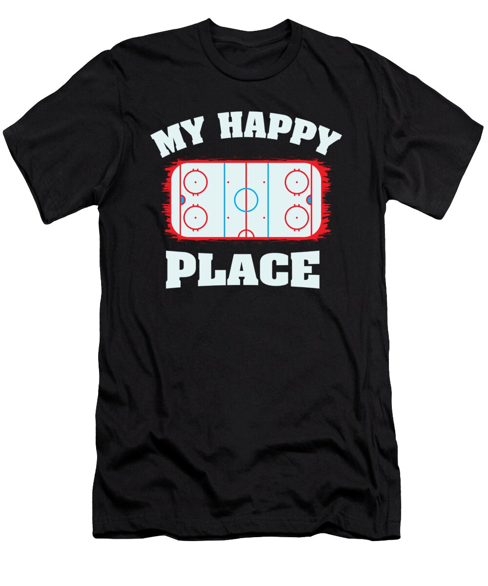Ice Hockey I Cheerleader Gift Bi Nutz T-Shirt
