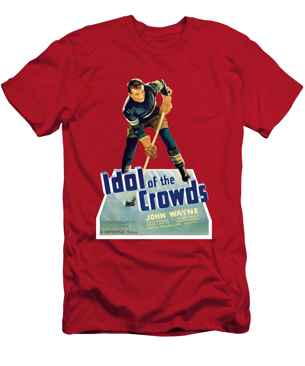 Idol of the Crowds 1937 3d Movie Poster Stars on Art T-Shirt
