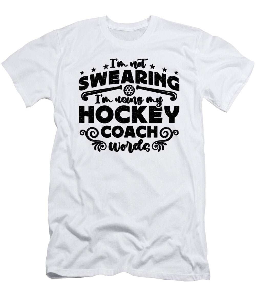 Im Not Swearing Im Hockey Goalie Hockey Player Tshirtconcepts Marvin Poppe T-Shirt