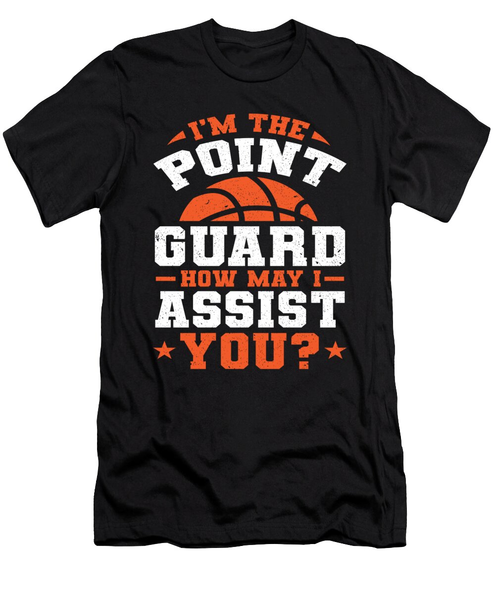 Im the Point Guard How May I Help You Basketball Colorfulsnow T-Shirt