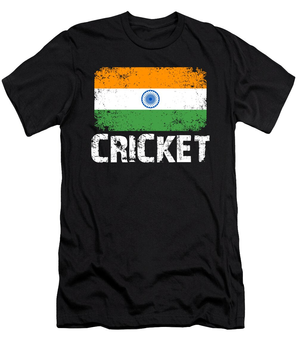 India Cricket India Team Cricket India Flag Jmg Designs T-Shirt