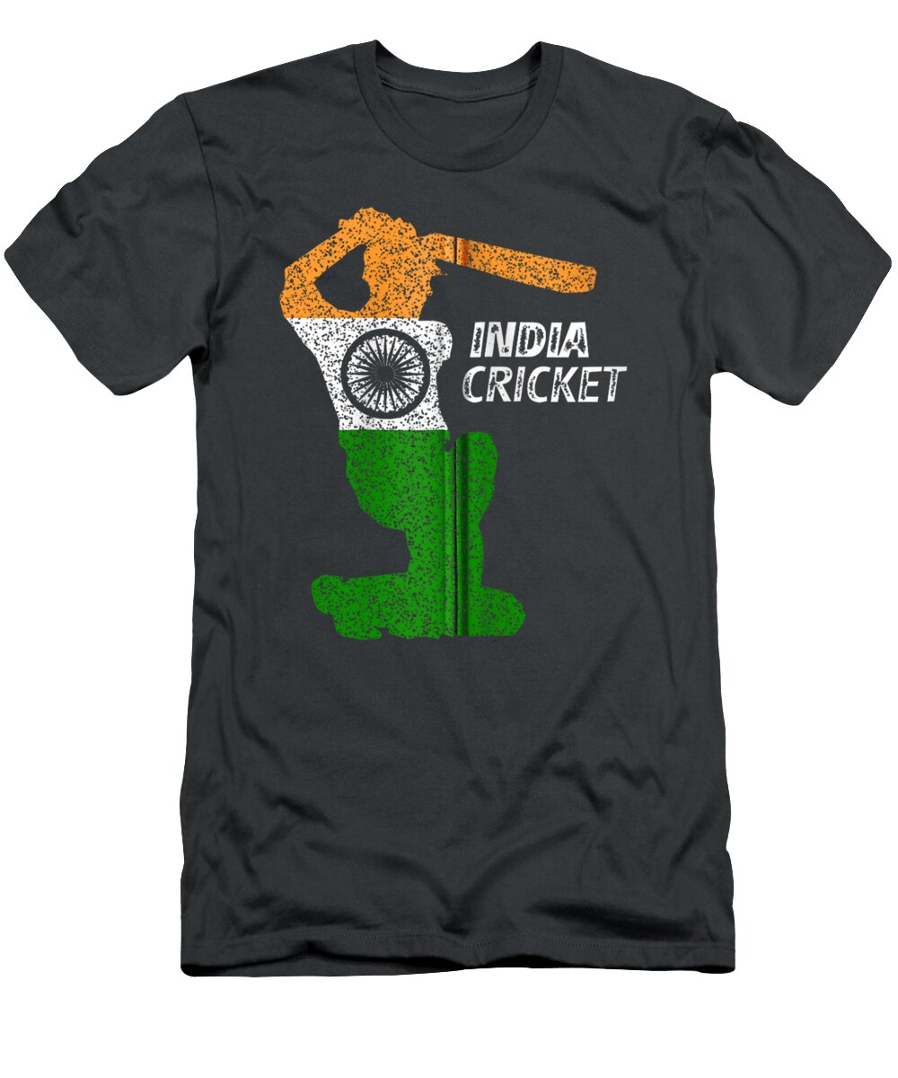 India Cricket with Indian Flag Daniyal Raya T-Shirt