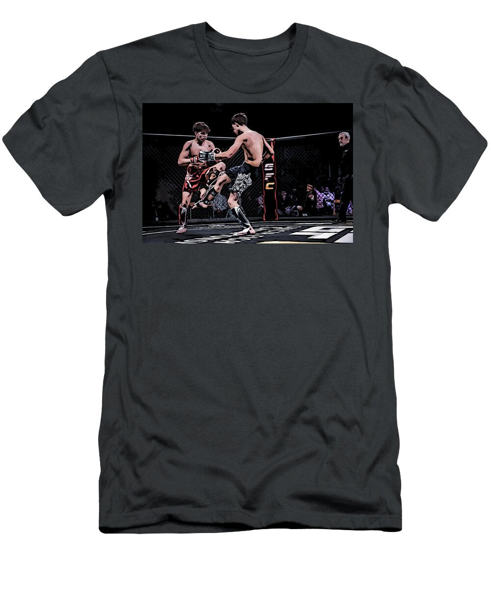 Intense Cage Fight Luis Peiteado T-Shirt