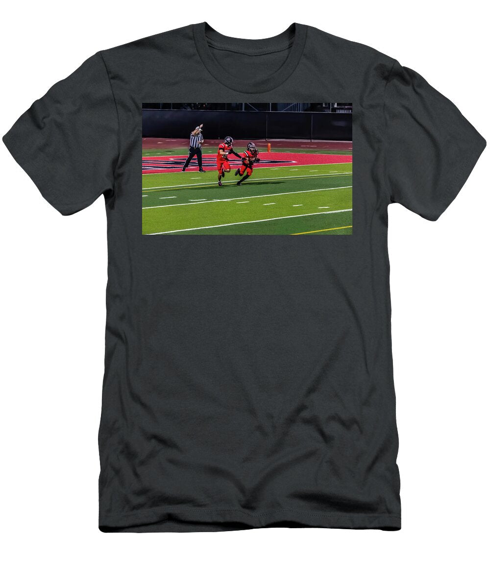 Intense Football Touchdown Moment Al Ungar T-Shirt