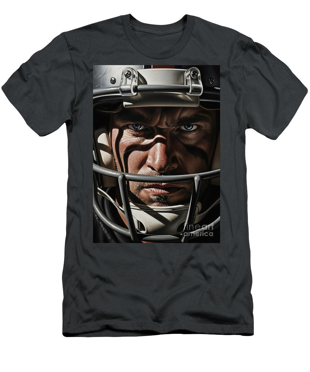 Intense Gaze of the Grid Iron Carlos V T-Shirt