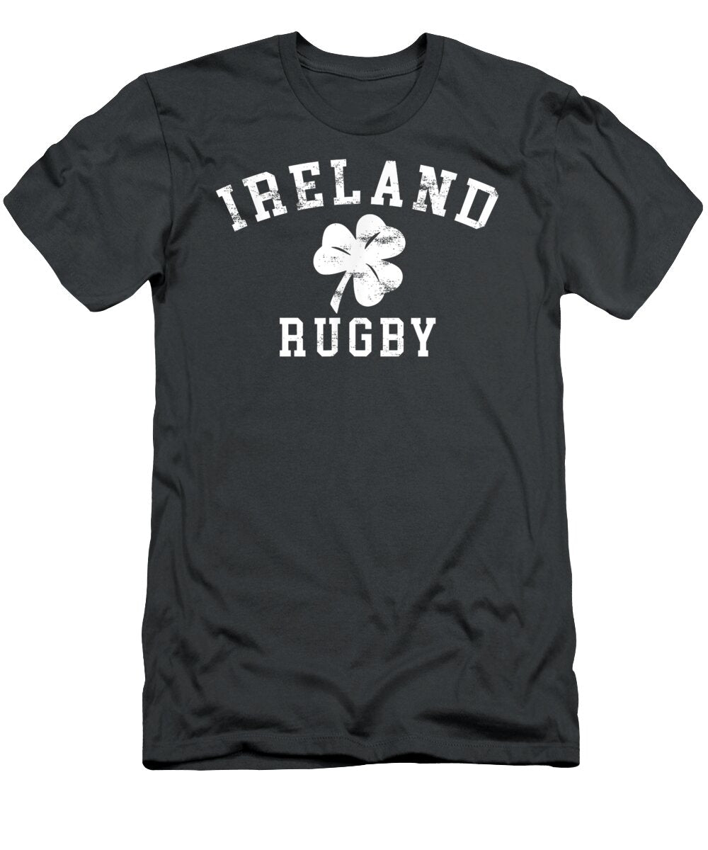 Ireland Rugby Irish Shamrock Rugby Zach Lyrajay T-Shirt