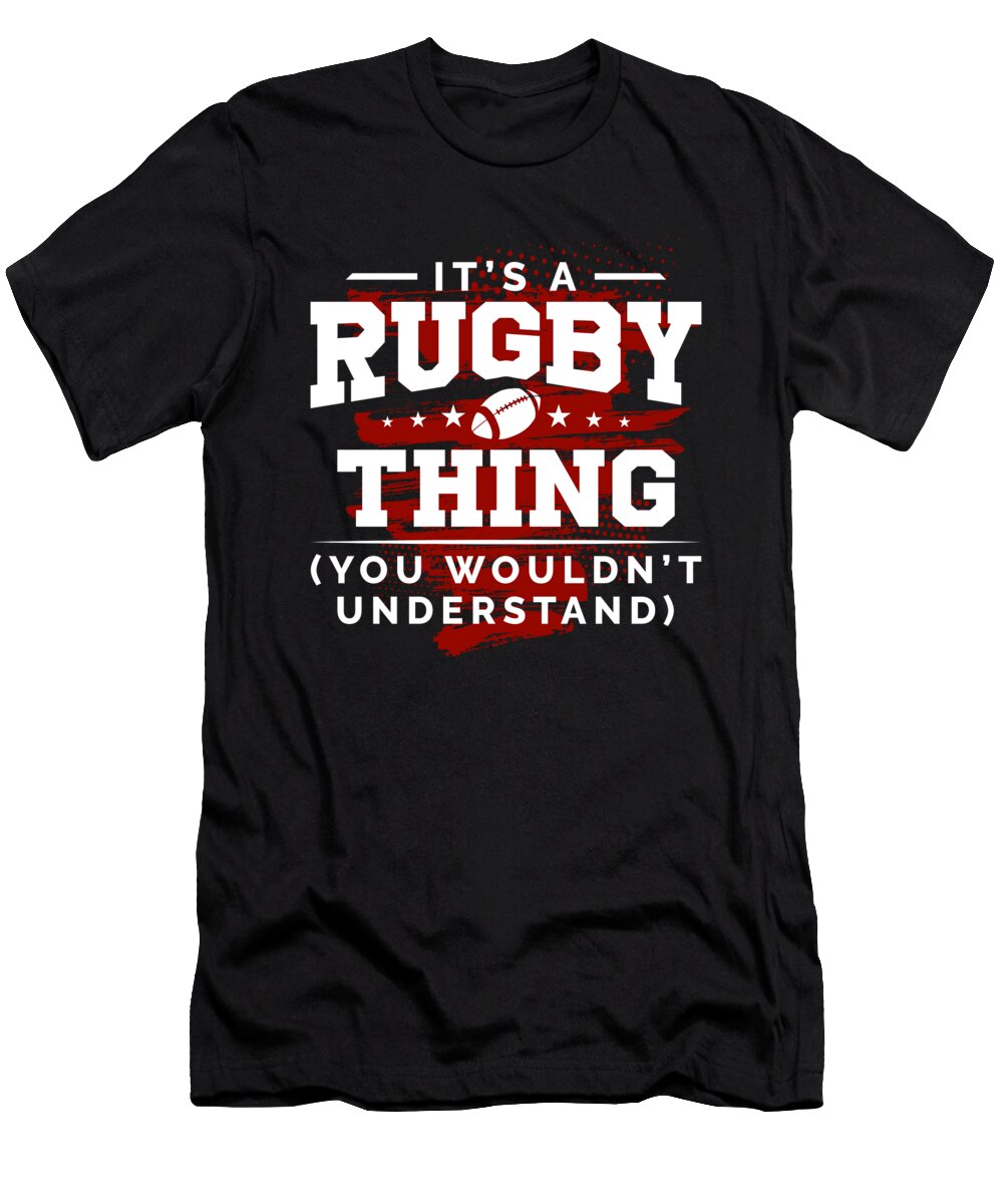Its a Rugby Thing You Wouldnt Understand Orange Pieces T-Shirt