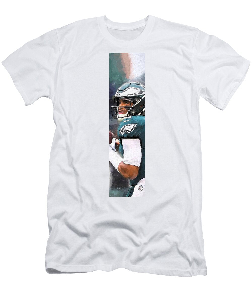 Jalen Hurts Keyhole All That Art T-Shirt