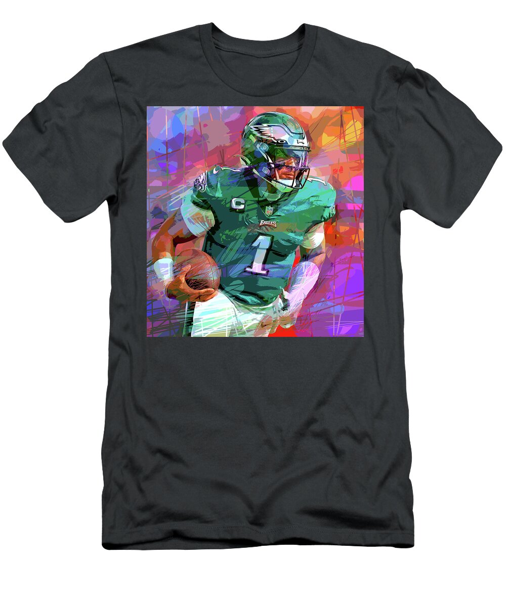 Jalen Hurts Qb David Lloyd Glover T-Shirt