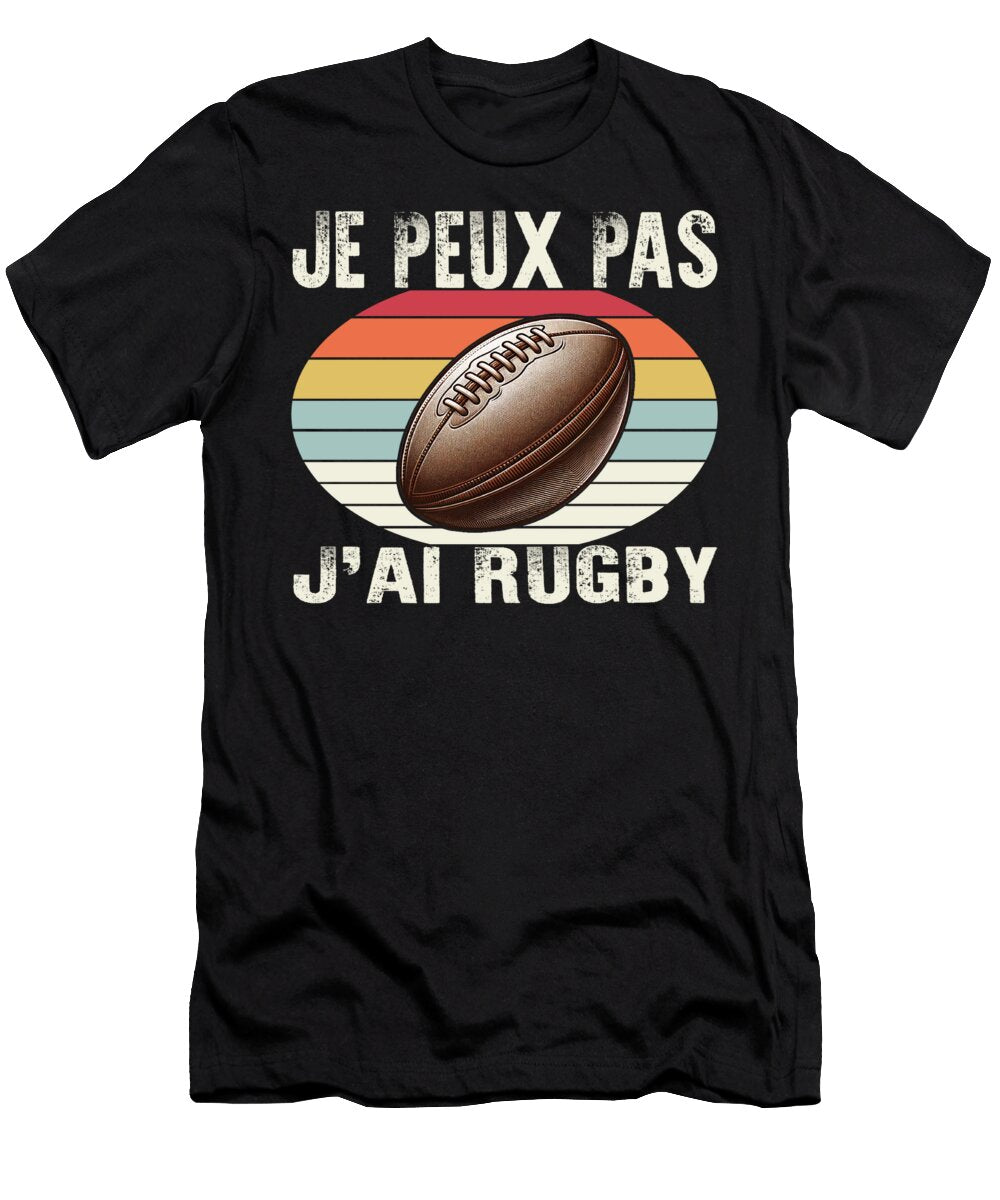 Je Peux Pas Jai Rugby Je Sifou Store T-Shirt
