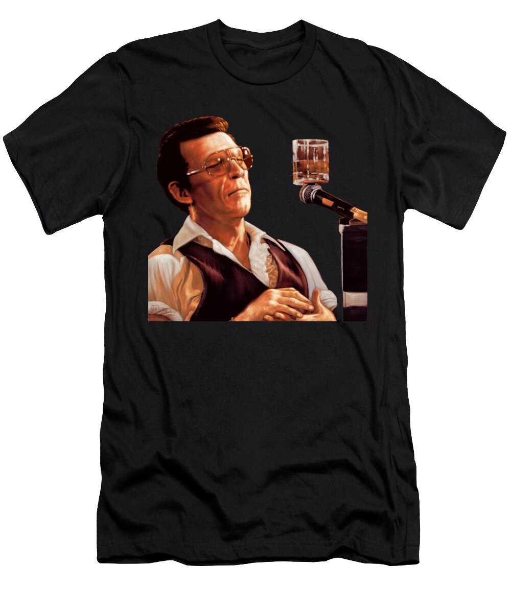 Jerry Lee Lewis Balancing Trick Jorge Terrones T-Shirt