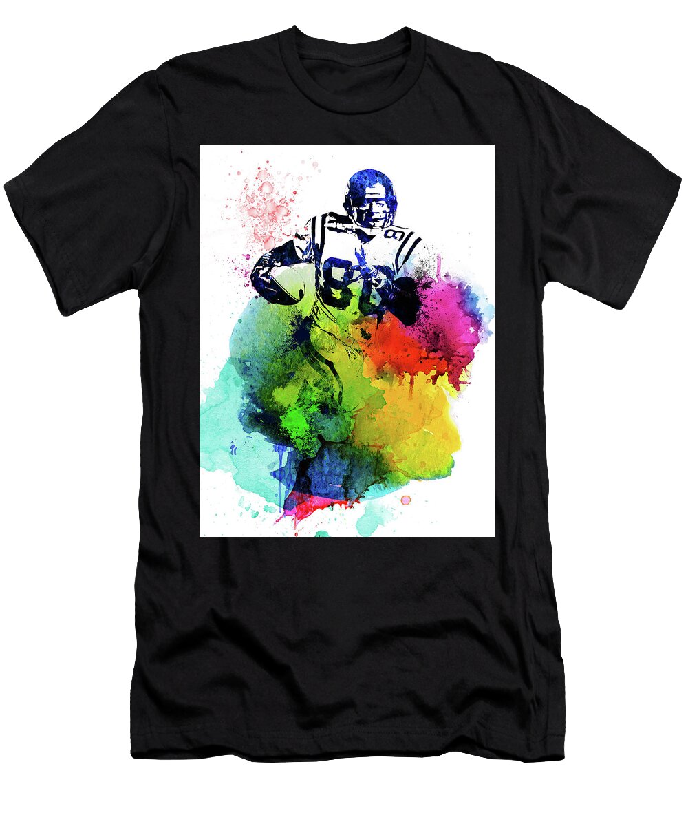 Jerry Rice Watercolor I Naxart Studio T-Shirt
