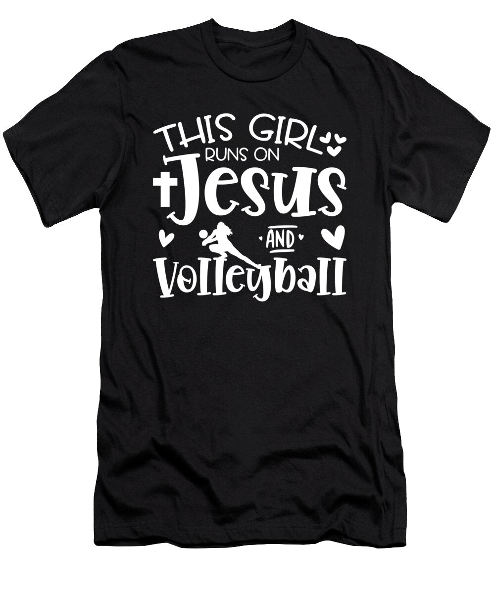 Jesus and Volleyball Me T-Shirt