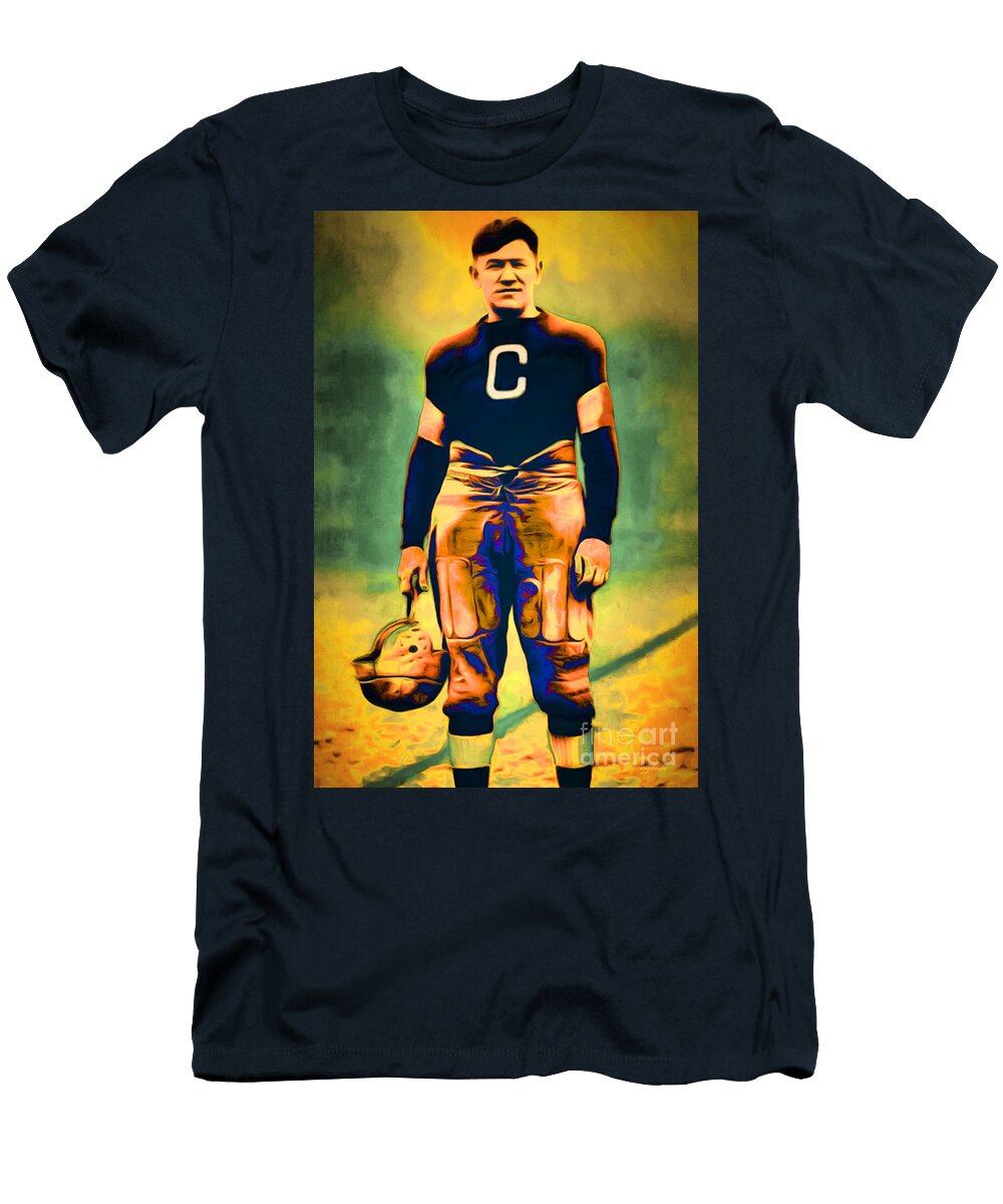 Jim Thorpe Vintage Football 20151220 Wingsdomain Art and Photography T-Shirt