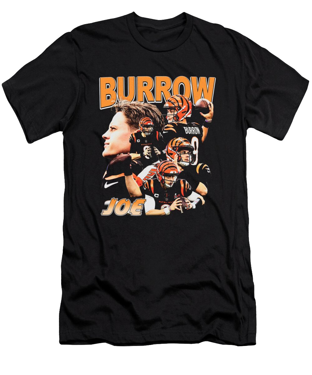 Joe Burrow Vintage Collage Ozlem Altin T-Shirt
