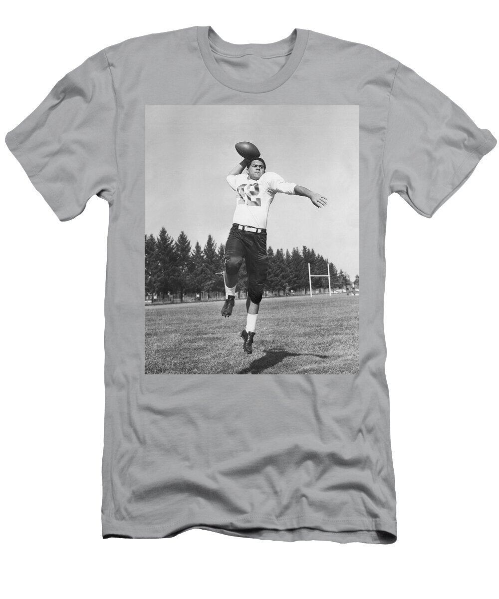 Joe Francis Throwing Football Underwood Archives T-Shirt