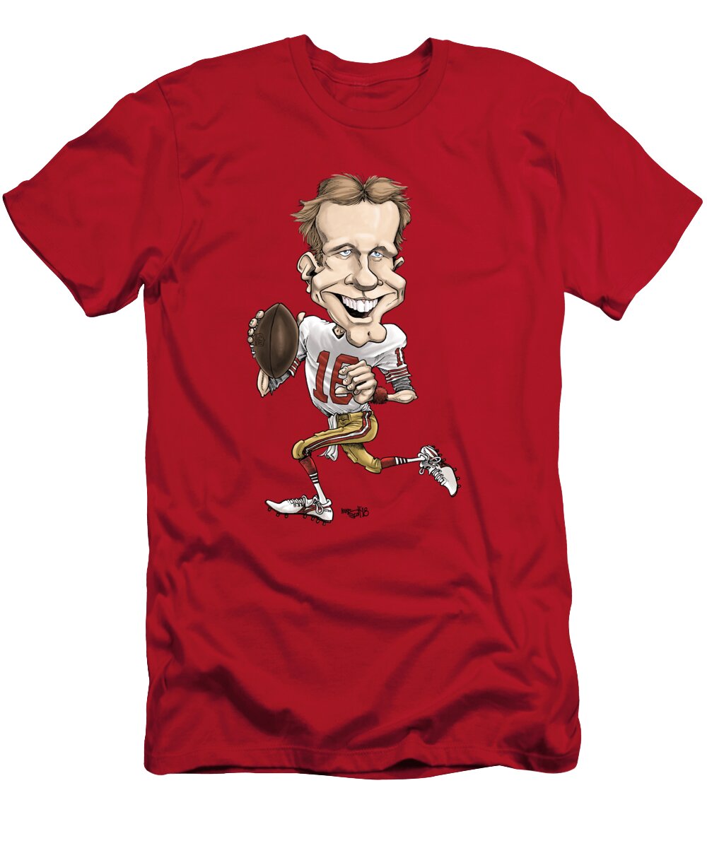 Joe Montana Away Mike Scott T-Shirt