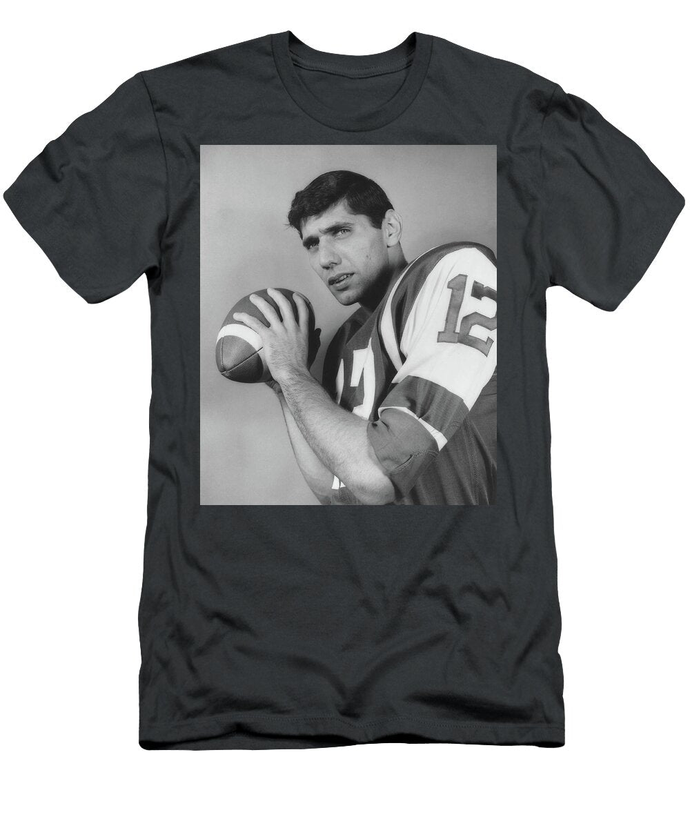 Joe Namath As a Rookie with the New York Jets 1965 New York Jets T-Shirt