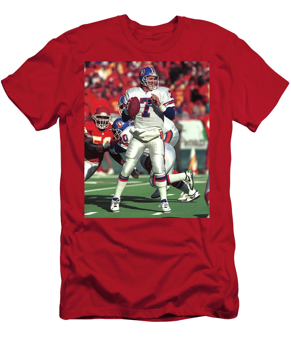 John Elway Peter Aiken T-Shirt