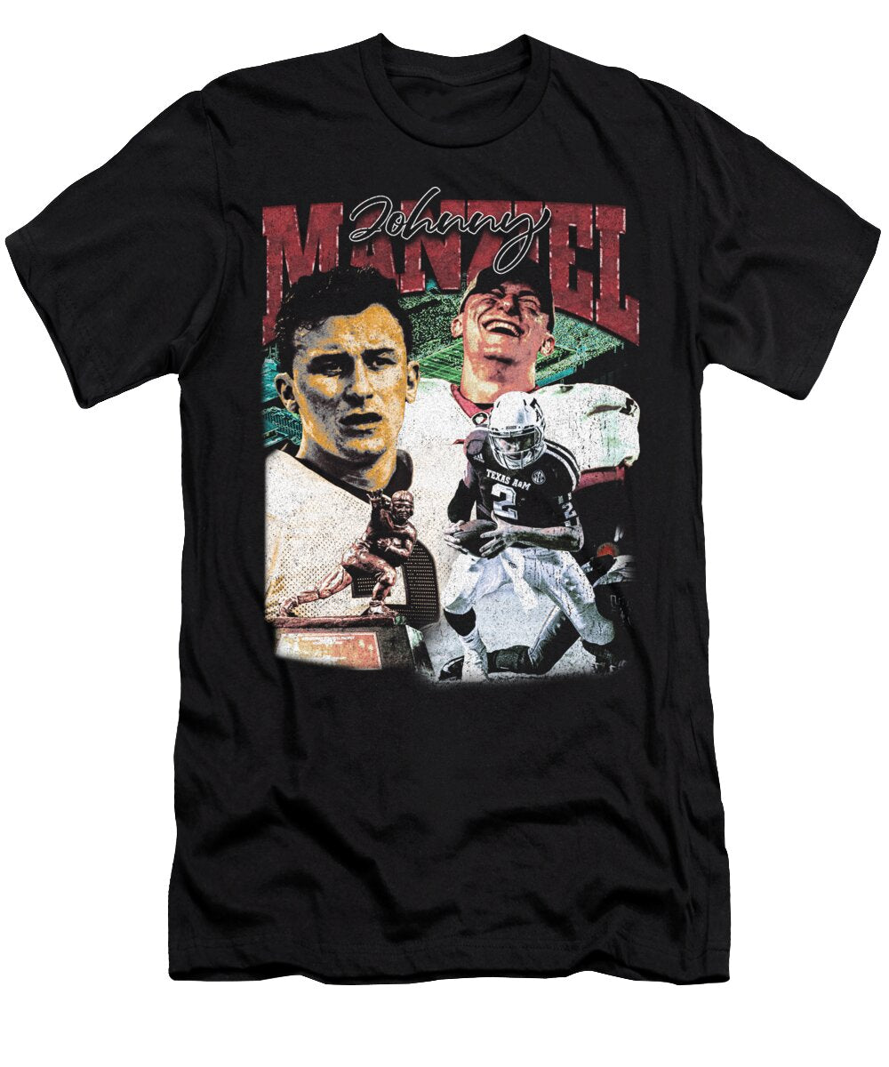Johnny Manzel Football Player Pipi Robin T-Shirt